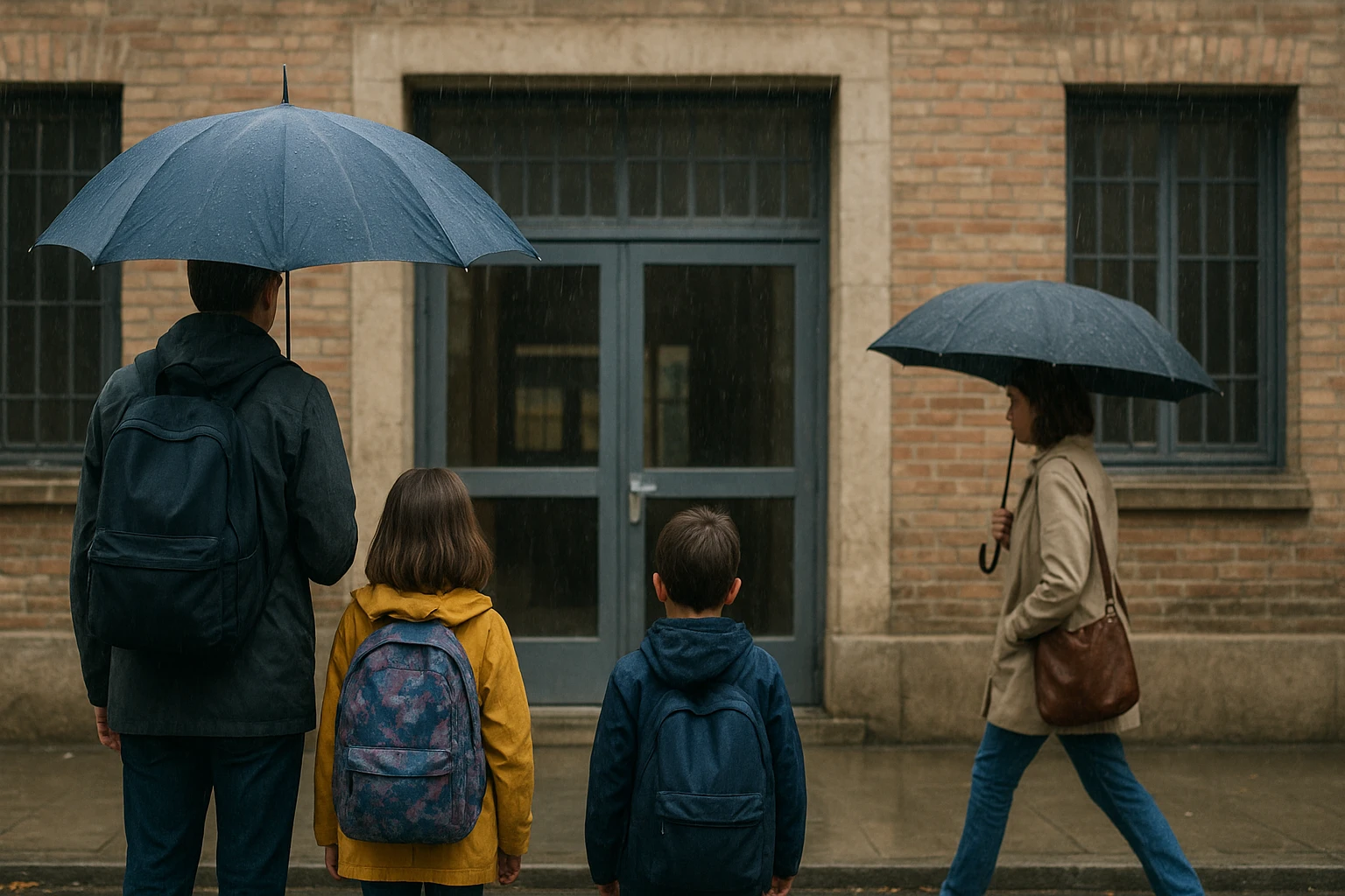 Ilustración de la noticia: Catalunya recomienda que los niños permanezcan en los colegios si la lluvia es intensa esta tarde