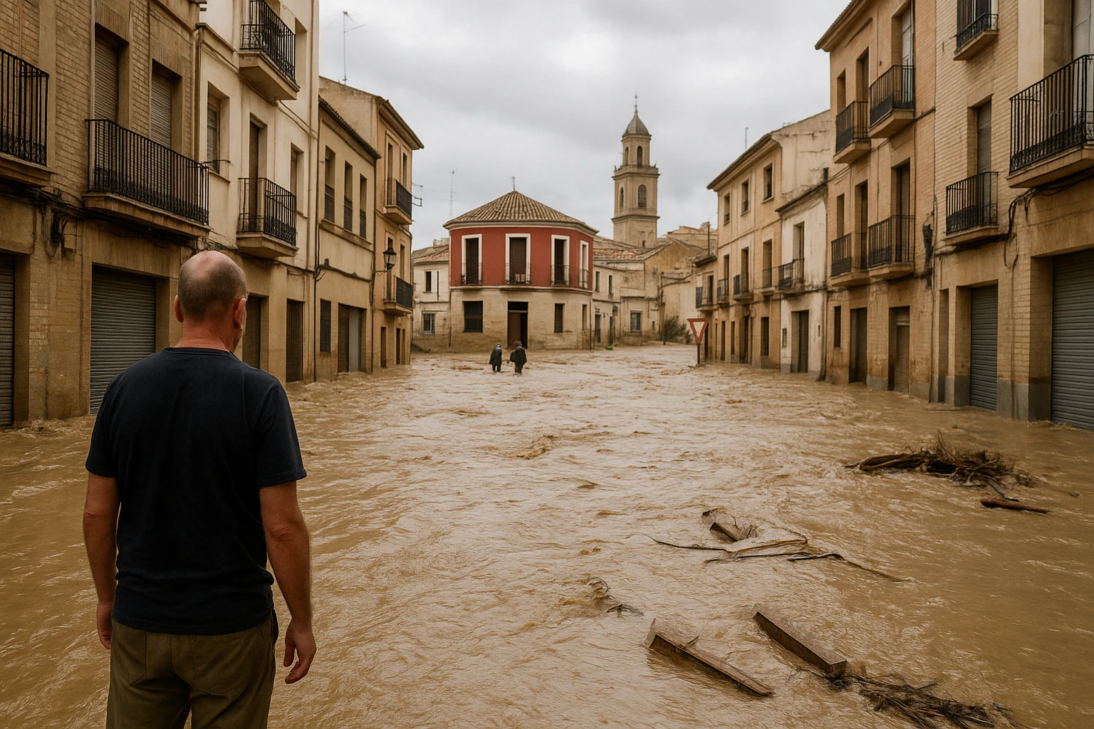 Ilustración de la noticia: Cuatro muertos y graves inundaciones en la Comunidad Valenciana por el temporal Dana Adam