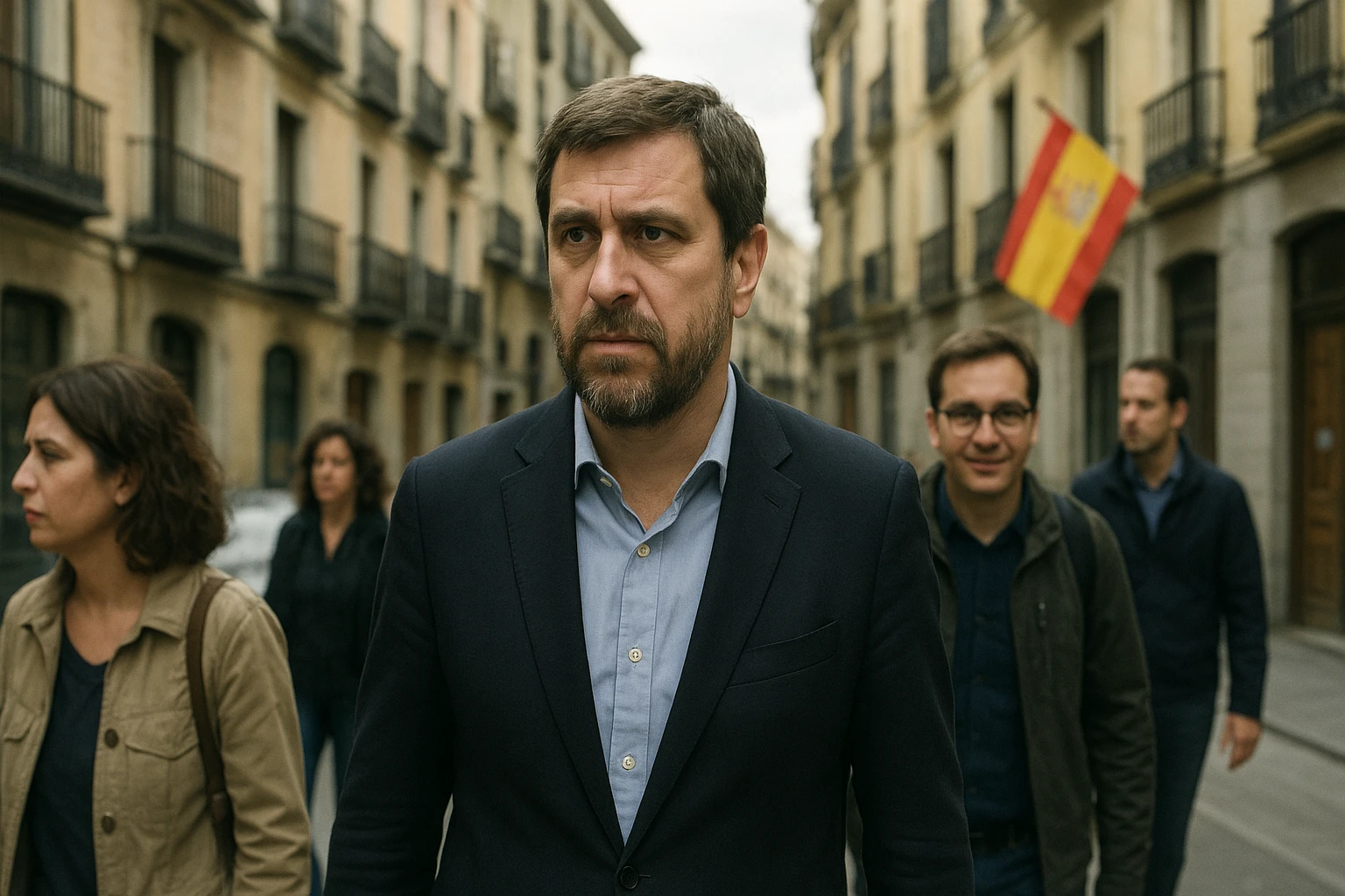 Ilustración de la noticia: El exconsejero Toni Comín adelante su regreso a Madrid para formalizar su condición de eurodiputado