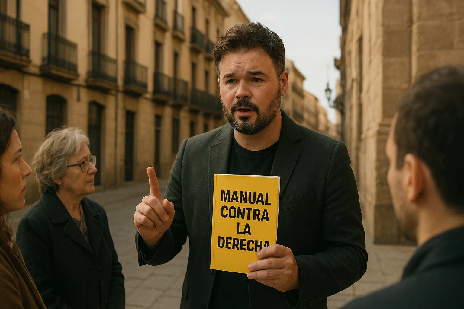 Ilustración de la noticia: Gabriel Rufián lanza un manual contra la derecha y reafirma su defensa del referéndum en Cataluña