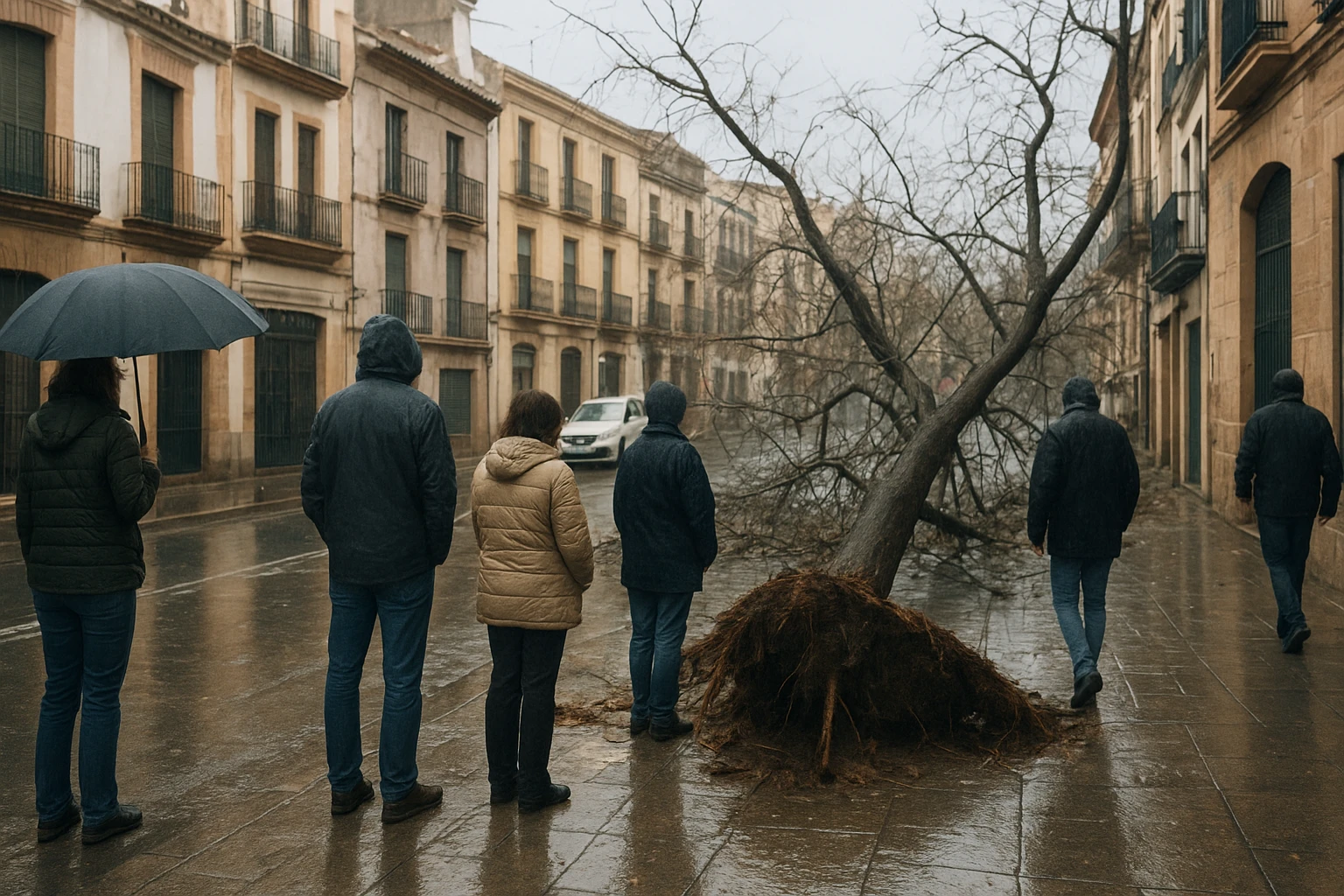 Ilustración de la noticia: La borrasca Adam provoca más de 600 incidencias en Andalucía durante el fin de semana