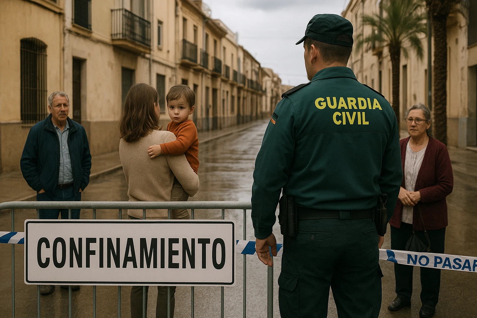 Ilustración de la noticia: La Generalitat Valenciana ordena el confinamiento en el litoral sur de Valencia y norte de Alicante ante la DANA Adam