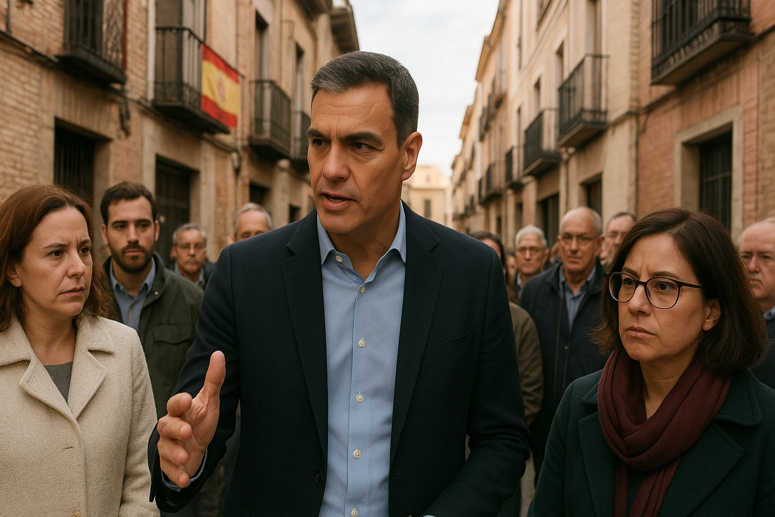 Ilustración de la noticia: Pedro Sánchez impulsa la precampaña en Valladolid en medio de tensiones políticas a la izquierda del PSOE