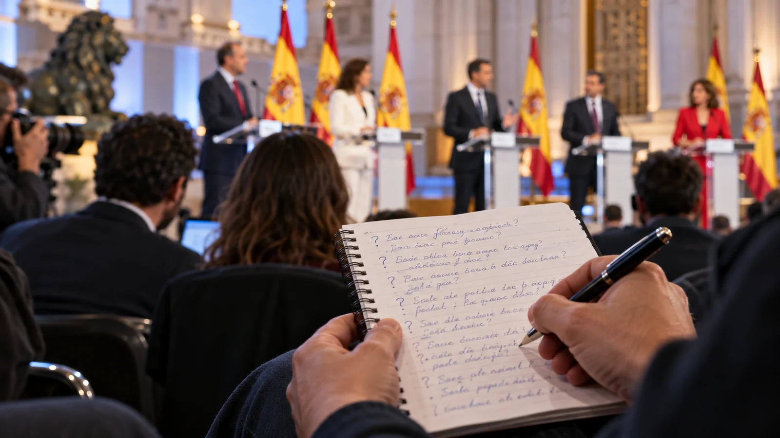 Fotografía editorial ilustrativa sobre estado y administración