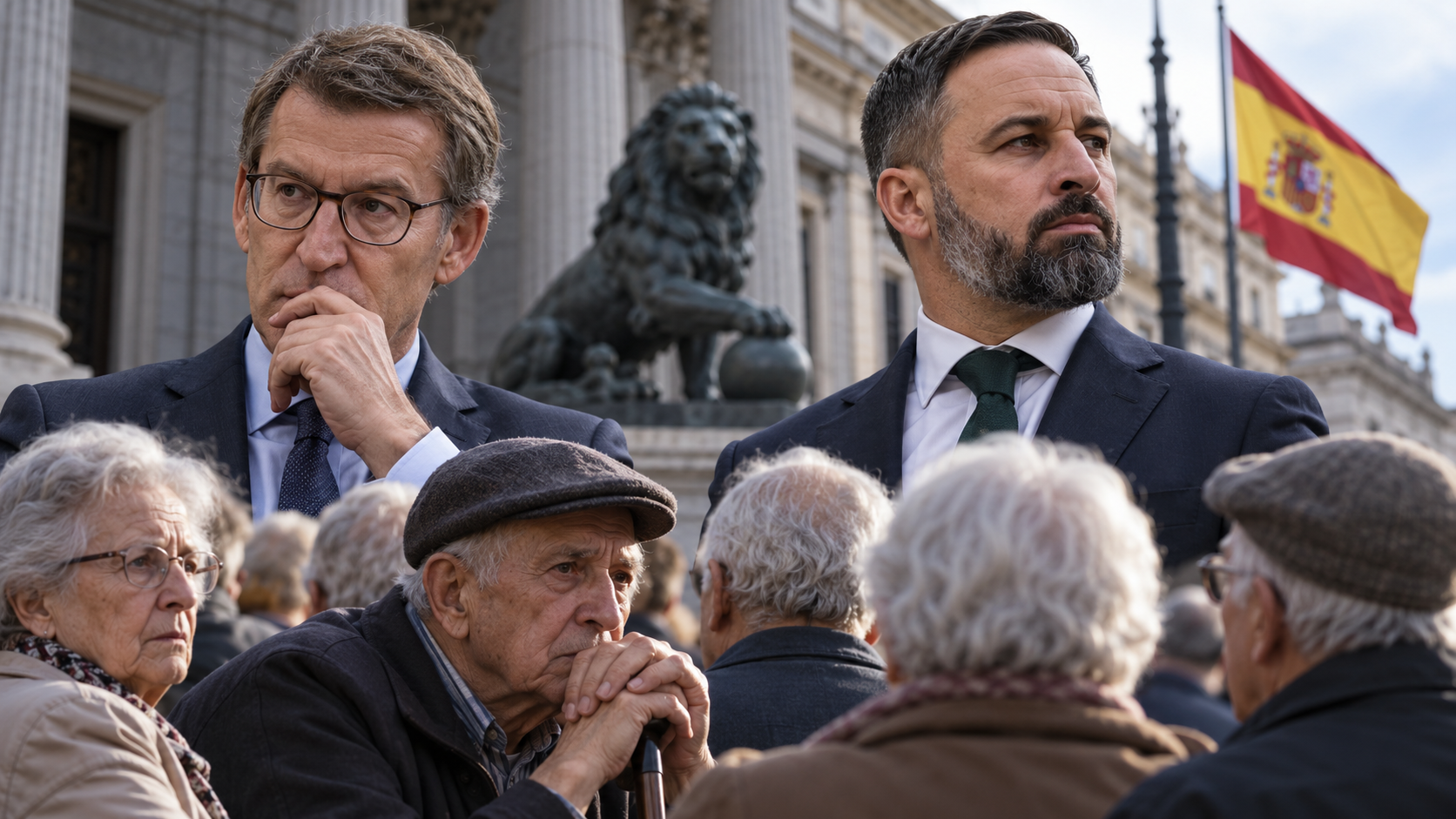 Imagen del artículo: Feijóo, Abascal y las pensiones: ¿quién garantiza realmente nuestro futuro?