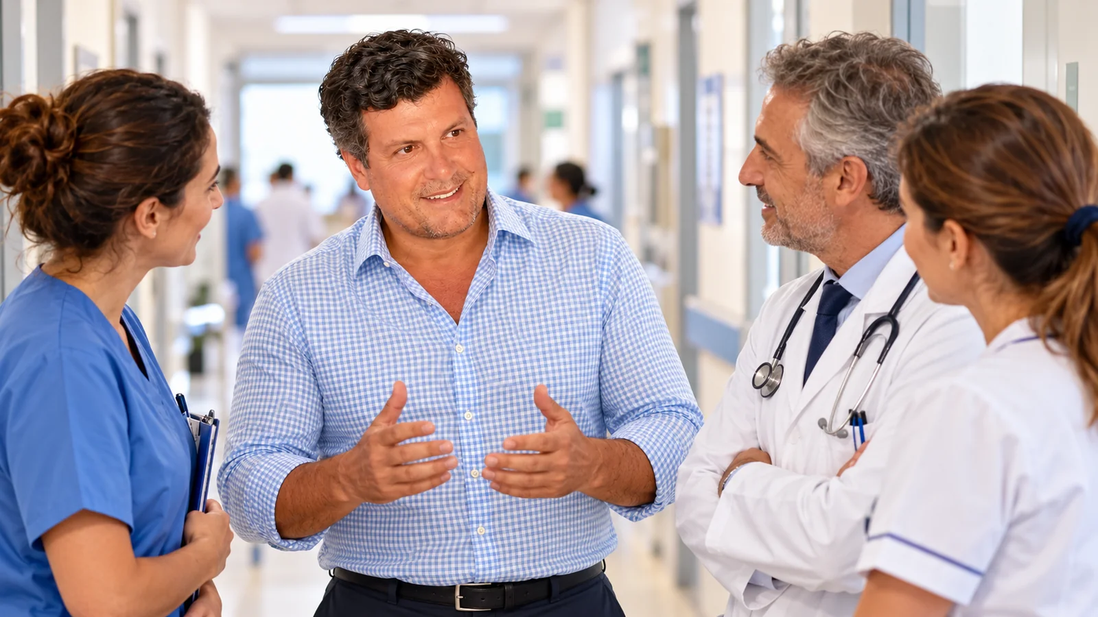 Imagen del artículo: Los profesionales sanitarios tienen mucho que enseñar a quienes deciden sobre sanidad