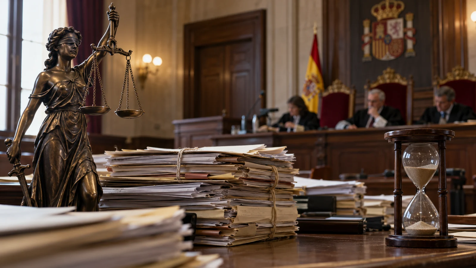 Fotografía ilustrativa de la sala Justicia y derechos